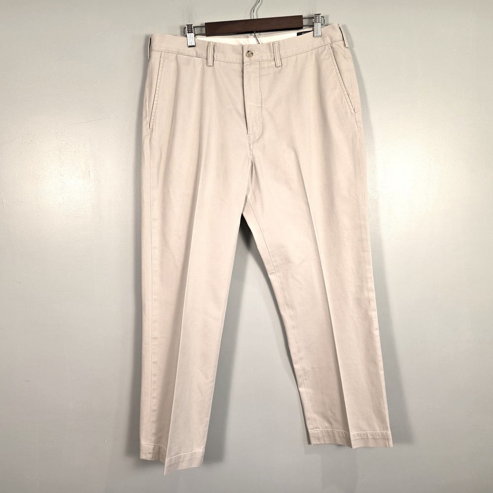 Polo Ralph Lauren Classic Fit Chino Pants Mens 36/30 Tan Khaki Cotton Twill